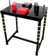 Professional Table – Arm Wrestling Battle Table Forearm Strength Training with Competition Design Wrist Strength Training Support Plate – （Red Black）, JR-0131-GE